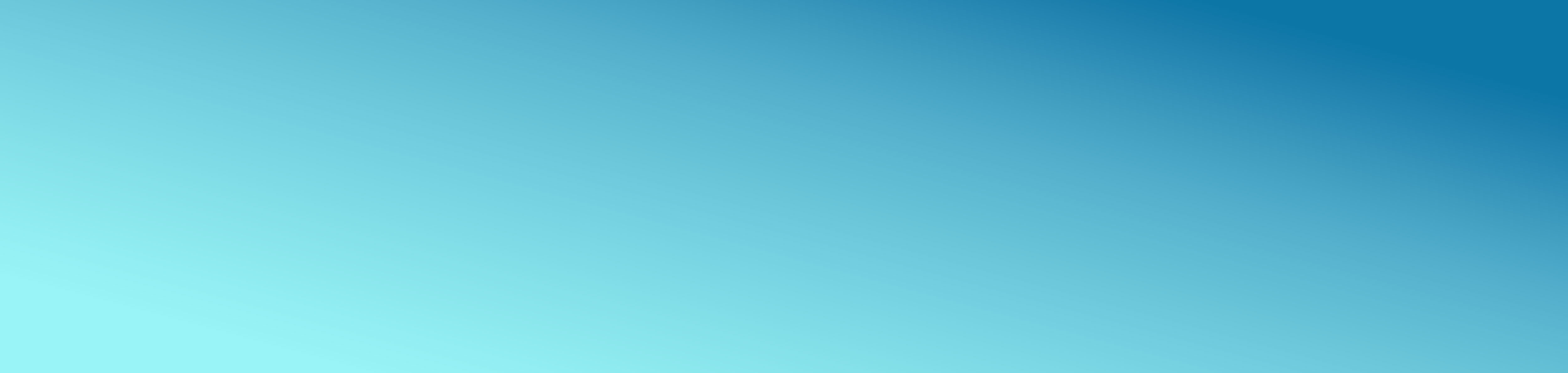 Mobile-optimized gradient background in shades of teal and turquoise, symbolizing calm and clarity in the Serenity collection.